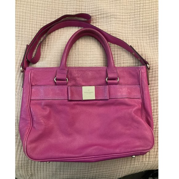 Kate Spade Primrose Hill Goldie Purse in Hot Fuchsia - Picture 1 of 4